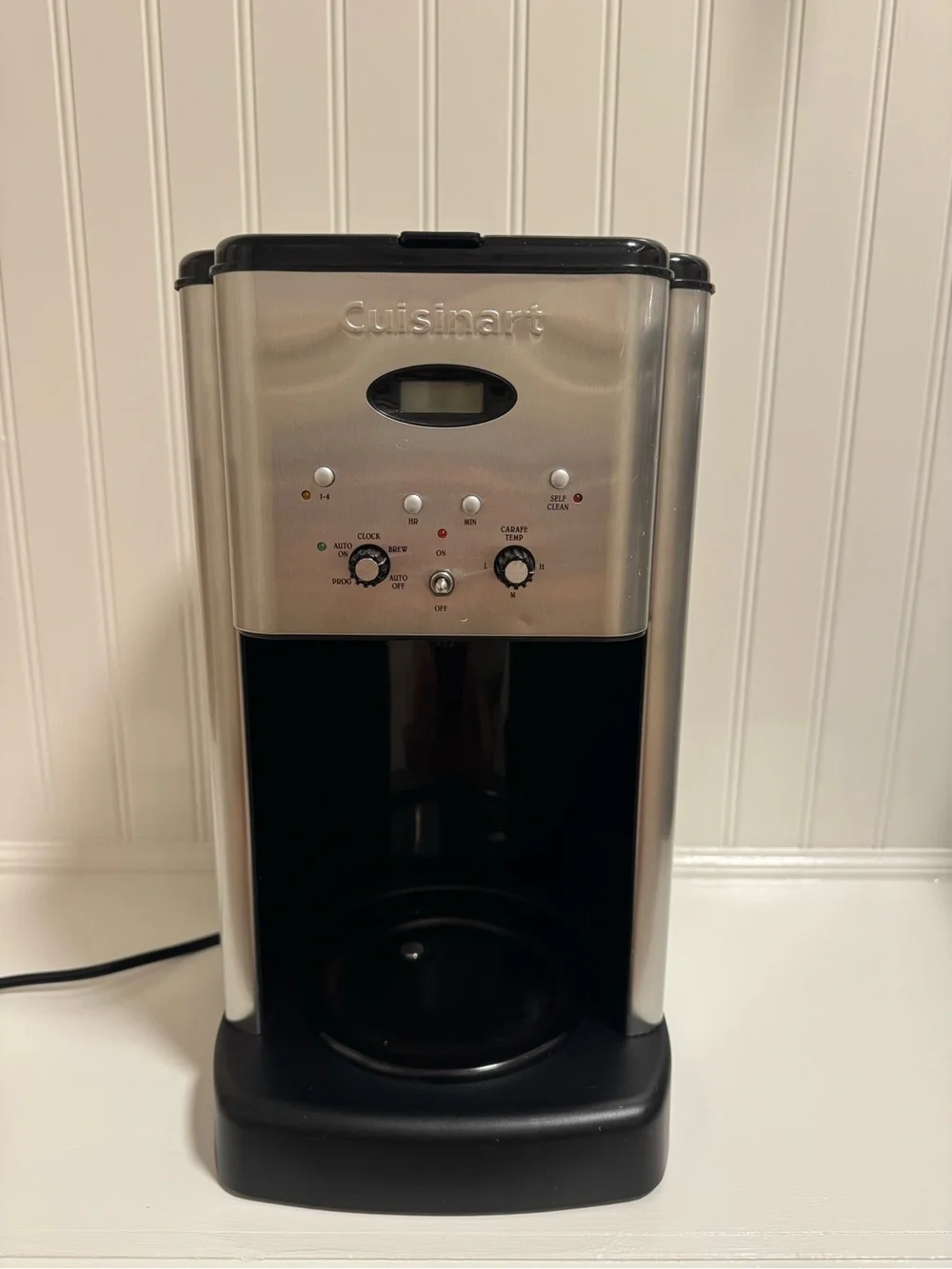 Cuisinart Stainless Steel and Black Single-Serve Coffee Brewer
